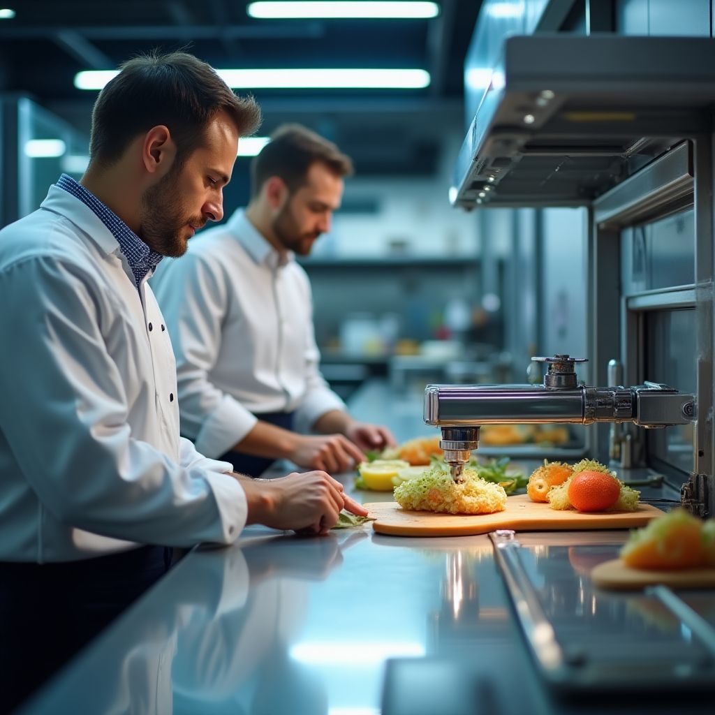 TeknoFood ekibi mutfakta yeni teknolojileri test ediyor